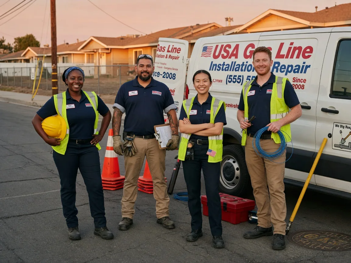 Gas Line Installation company in Stuart, OK